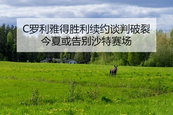 C罗利雅得胜利续约谈判破裂 今夏或告别沙特赛场
